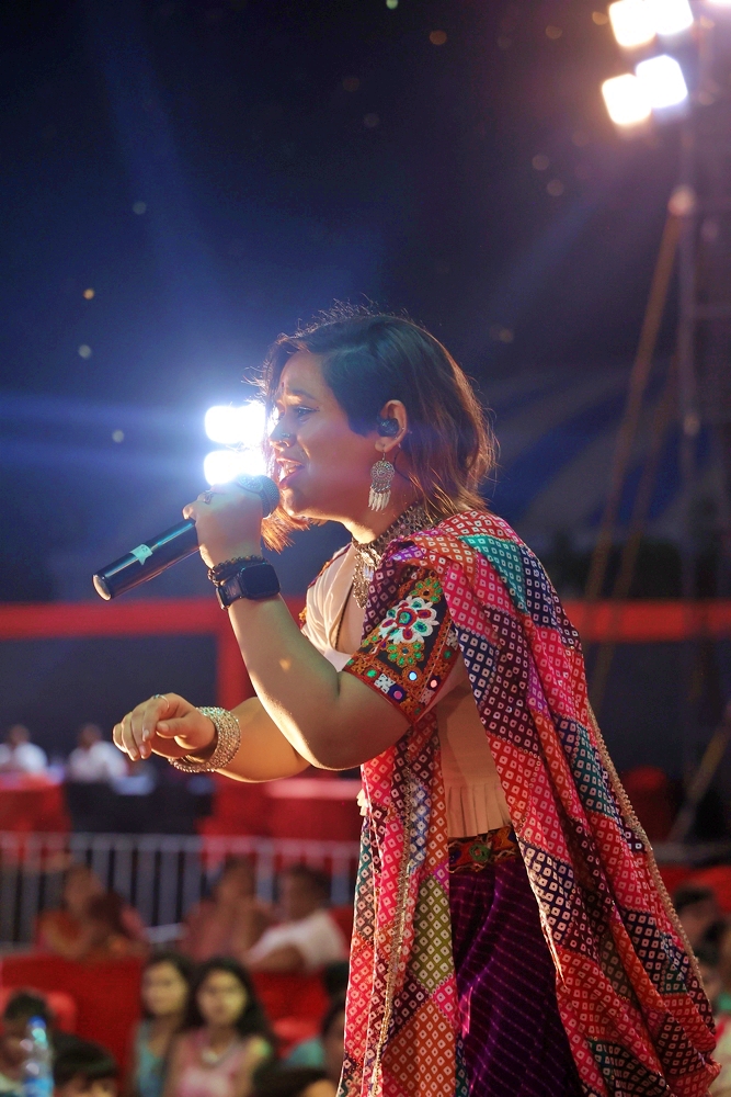 amritabOfficial's tweet photo. "Celebrating the colors, joy, and devotion of Navaratri! 🌸✨ Every moment is a step closer to the divine. 🙏💃
#Navaratri2024 #FestiveVibes #DanceOfDevotion #DivineGrace https://t.co/7IxKRGU5yw