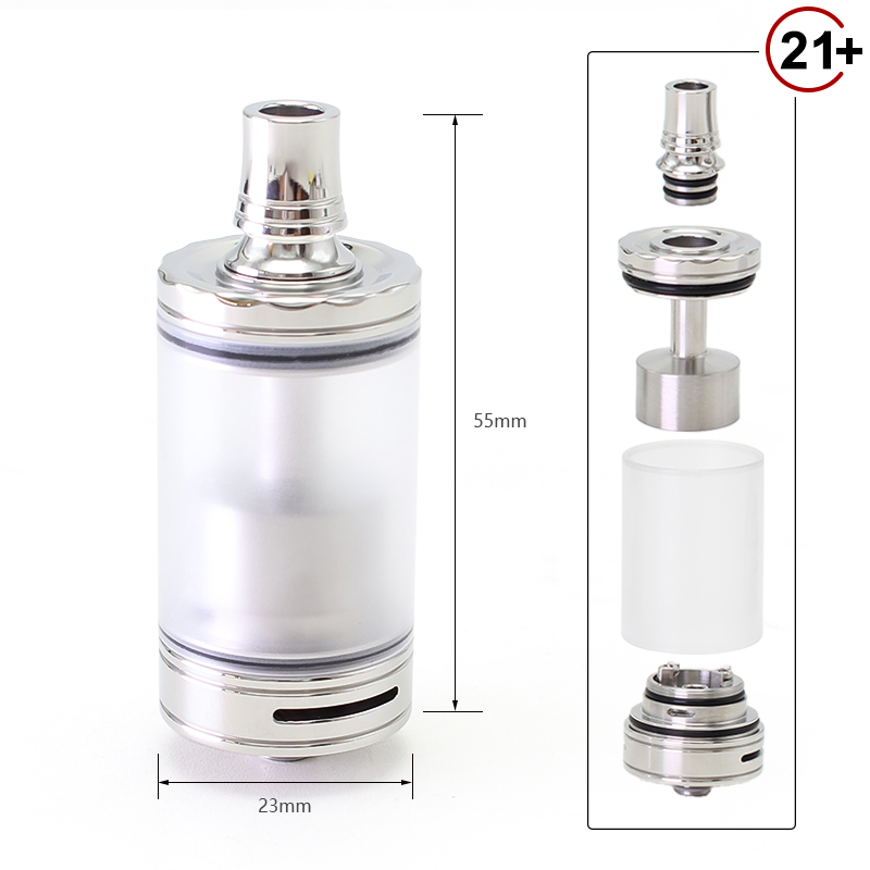 2Fdeal's tweet photo. SXK Diplomat Style 23mm RDL RTA
https://t.co/LBi5o6IhFw
Capacity: From 5.7 to 6.2 ml depending on the bell
2 x additional bells (volcano and poker)
External airflow intake slots: 2 slots of 12 x 1.2mm
3.0mm(installed),4.0mm
#2fdeal #SXK #mtlrta #rta #RDLRTA #atomizer #vapetank https://t.co/wvDhTddPvg