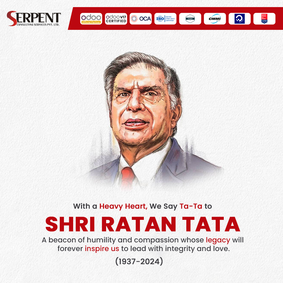Serpent Consulting Services Pvt . Ltd. (@serpent_cs) on Twitter photo ๐ง๐ต๐ฒ ๐๐ป๐ฑ ๐ผ๐ณ ๐ฎ๐ป ๐๐ฟ๐ฎ: We've Lost a Truly Kind Heart, a Legendary Visionary, and a ๐ฅ๐๐ง๐๐ก ๐ (GEM) of the INDIA & World.
#RatanTata #EndOfAnEra #RIPRatanTata #Forever <a href="/TataCompanies/">Tata Group</a> ๐ง๐ต๐ฒ ๐๐ป๐ฑ ๐ผ๐ณ ๐ฎ๐ป ๐๐ฟ๐ฎ: We've Lost a Truly Kind Heart, a Legendary Visionary, and a ๐ฅ๐๐ง๐๐ก ๐ (GEM) of the INDIA & World.
#RatanTata #EndOfAnEra #RIPRatanTata #Forever <a href="/TataCompanies/">Tata Group</a>
