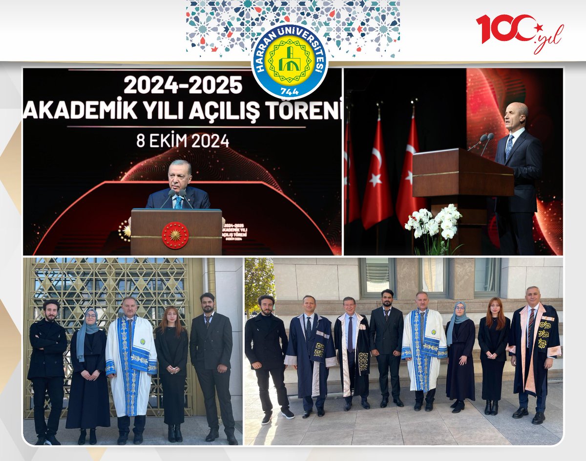 Harran Üniversitesi (@hrumedya) on Twitter photo 2024-2025 Akademik Yılı Açılış Töreni, Cumhurbaşkanımız Sn. <a href="/RTErdogan/">Recep Tayyip Erdoğan</a>’ın da katılımıyla Beştepe Millet Kongre ve Kültür Merkezi'nde gerçekleştirildi.
Törende, Rektörümüz Prof. Dr. Mehmet Tahir Güllüoğlu, Rektör Yardımcılarımız Prof. Dr. Abdulcenap Cevheri ile ++ 2024-2025 Akademik Yılı Açılış Töreni, Cumhurbaşkanımız Sn. <a href="/RTErdogan/">Recep Tayyip Erdoğan</a>’ın da katılımıyla Beştepe Millet Kongre ve Kültür Merkezi'nde gerçekleştirildi.
Törende, Rektörümüz Prof. Dr. Mehmet Tahir Güllüoğlu, Rektör Yardımcılarımız Prof. Dr. Abdulcenap Cevheri ile ++