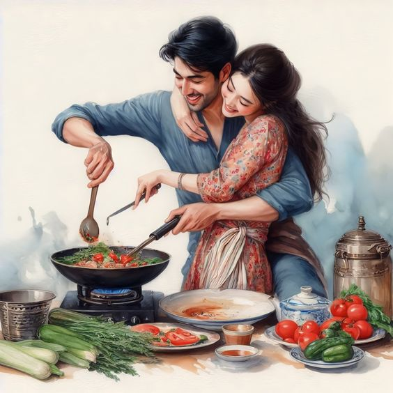 DevAmitRana's tweet image. They say cooking together strengthens a bond. What's your go-to dish to make with someone special? ❤️🍲 #DateNightIn #CookingTogether
