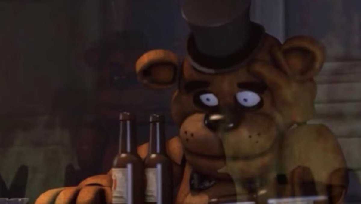 BetterThanZoos's tweet image. Drunk Freddy Fazbear is better than zoophiles