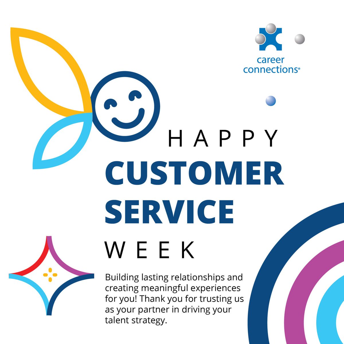 Exceptional service is not just a transaction; it’s about building lasting relationships and creating meaningful experiences. We believe in being true to our purpose of bringing people to life at work - and this transcends our engagements with you!
#HappyCustomerServiceWeek