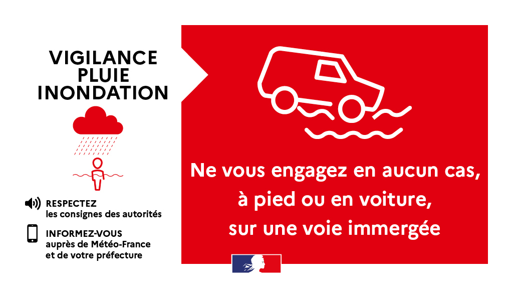 #ALERTEMETEO #crues  | La pluie s'est arrêtée, mais le phénomène de crue se poursuit. Vigilance rouge pour le tronçon Grand Morin aval. La circulation des transports scolaires est interdite ce jour en Seine-et-Marne. vigicrues.gouv.fr