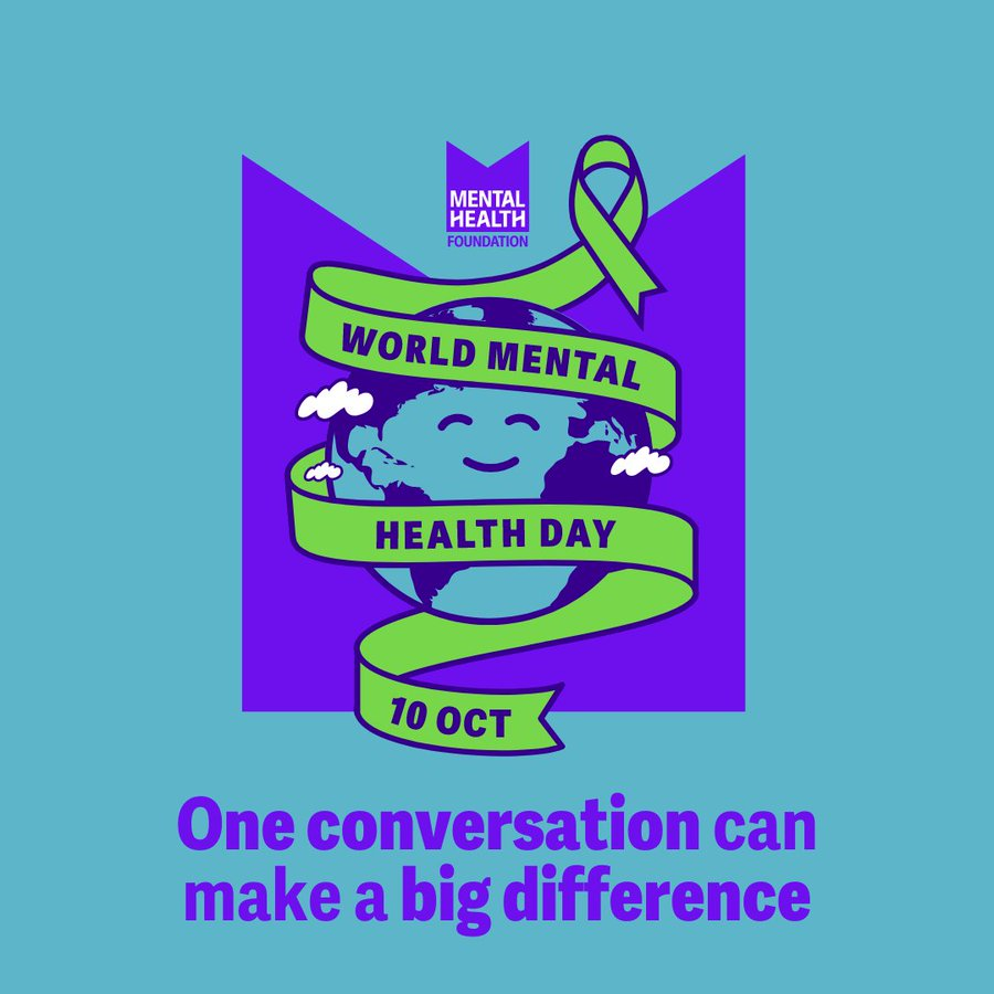Today is World Mental Health Day #WMHD2024 &amp; this year it focuses on workplace mental health.  Further info is available here: mentalhealth.org.uk <a href="/mentalhealth/">Mental Health Foundation</a> - It's a day to talk about MH with lots of support for staff <a href="/BTHFT/">Bradford Teaching Hospitals NHS FT</a> <a href="/BTHFTOccHealth/">BTHFT Occupational Health</a> @Mel_Pickup