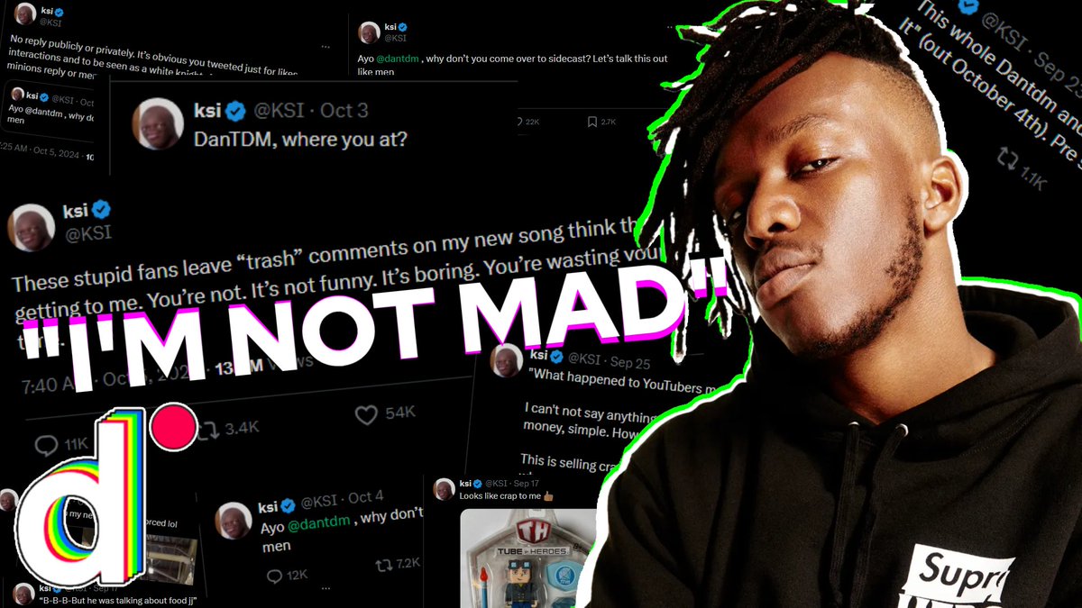 DegeneracyLIVE (@degeneracylive) on Twitter photo NEW EPISODE COMING OCTOBER 12
7 PM EST / 4 PM PT 🇺🇸
October 13, 9 AM AEST 🇦🇺
we talk KSI, drake turns 21, makes a shocking confession, and we read some insightful user reviews of the eiffel tower
tune in! hijinks will ensue!
featuring <a href="/billythefridge/">Billy the Fridge</a> and <a href="/HarryGoldArtist/">The Harry Gold Show</a>! NEW EPISODE COMING OCTOBER 12
7 PM EST / 4 PM PT 🇺🇸
October 13, 9 AM AEST 🇦🇺
we talk KSI, drake turns 21, makes a shocking confession, and we read some insightful user reviews of the eiffel tower
tune in! hijinks will ensue!
featuring <a href="/billythefridge/">Billy the Fridge</a> and <a href="/HarryGoldArtist/">The Harry Gold Show</a>!