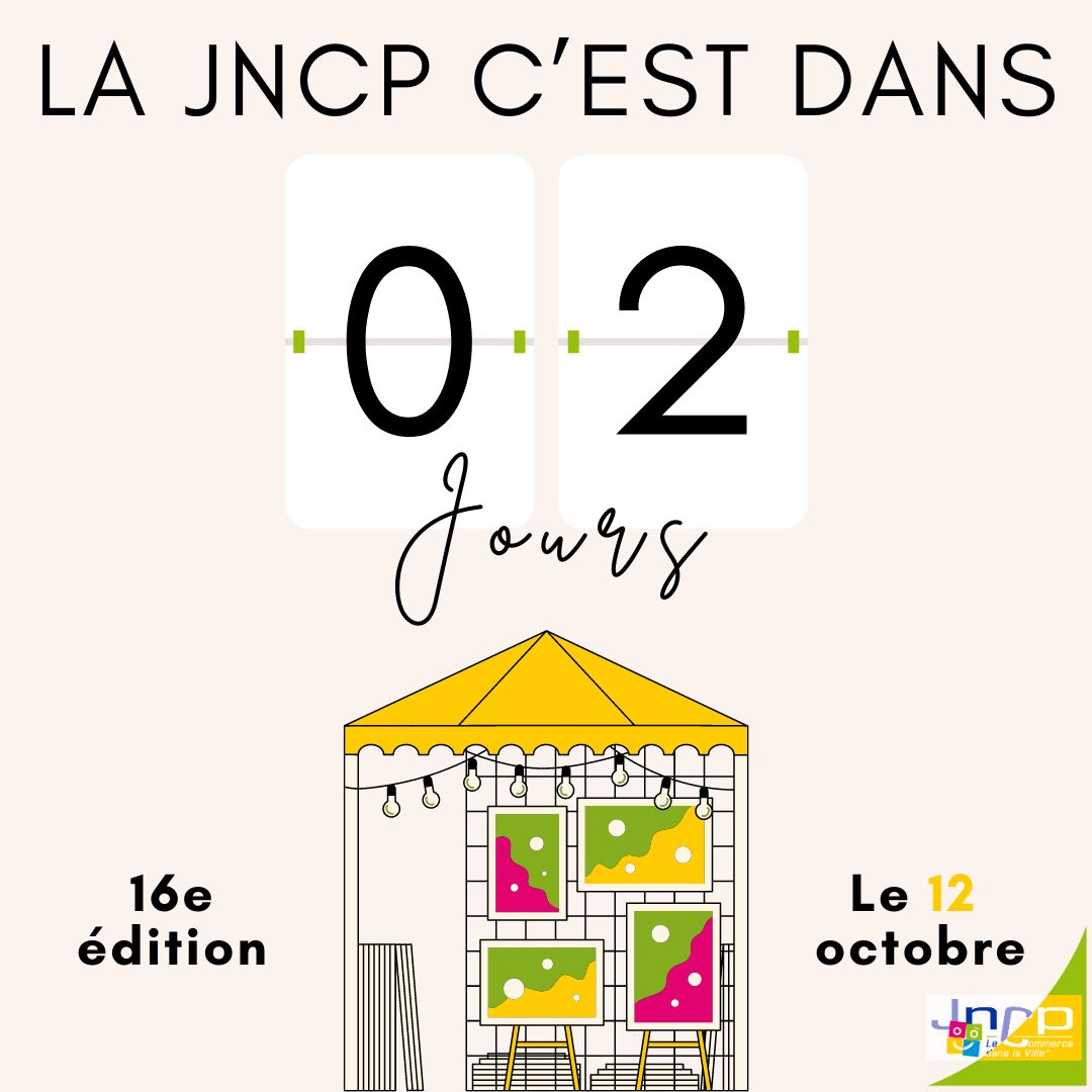 [JNCP 2024]

La #JNCP2024 approche... ⌛️

#JNCP #Commerce #Artisanat #centreville #économielocale