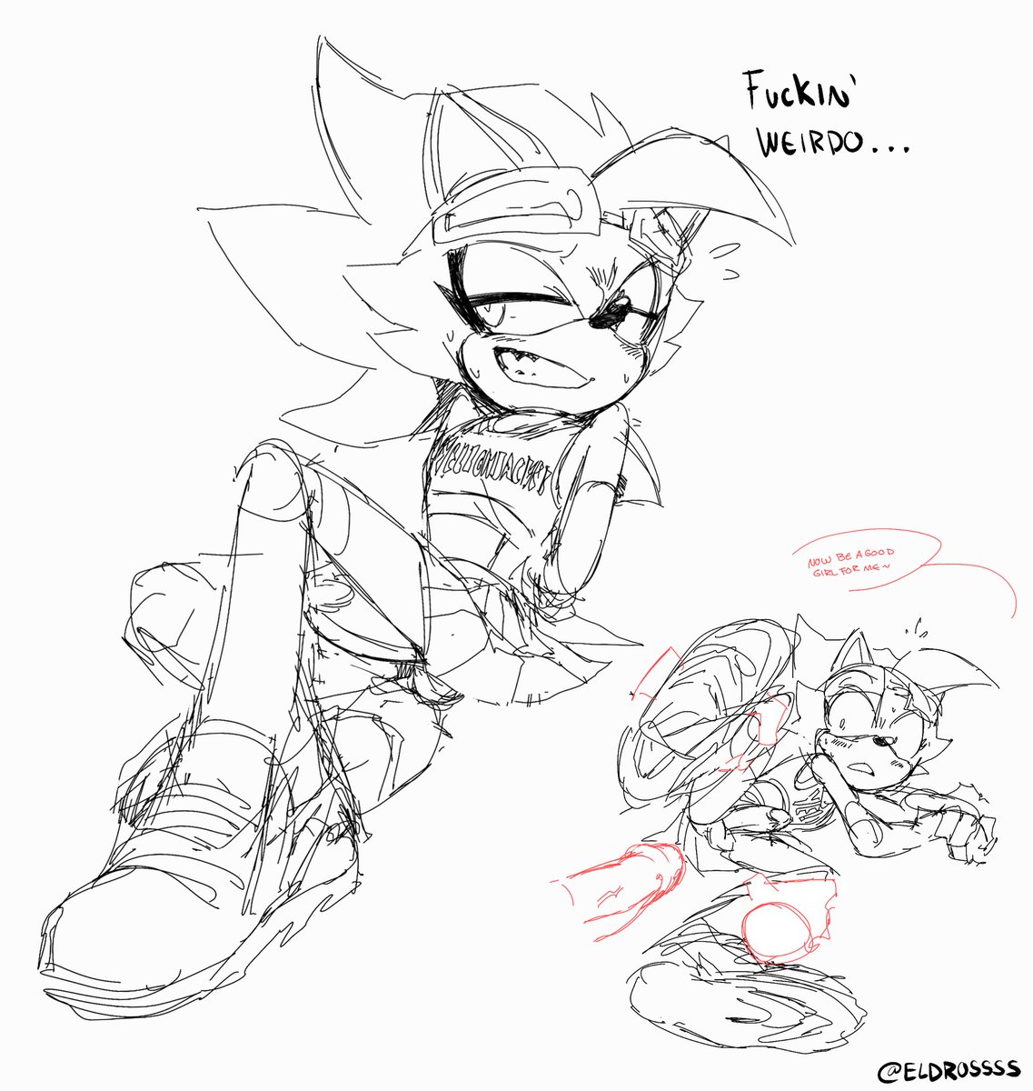 It was hard to sleep with the storm lurking nearby so goodles