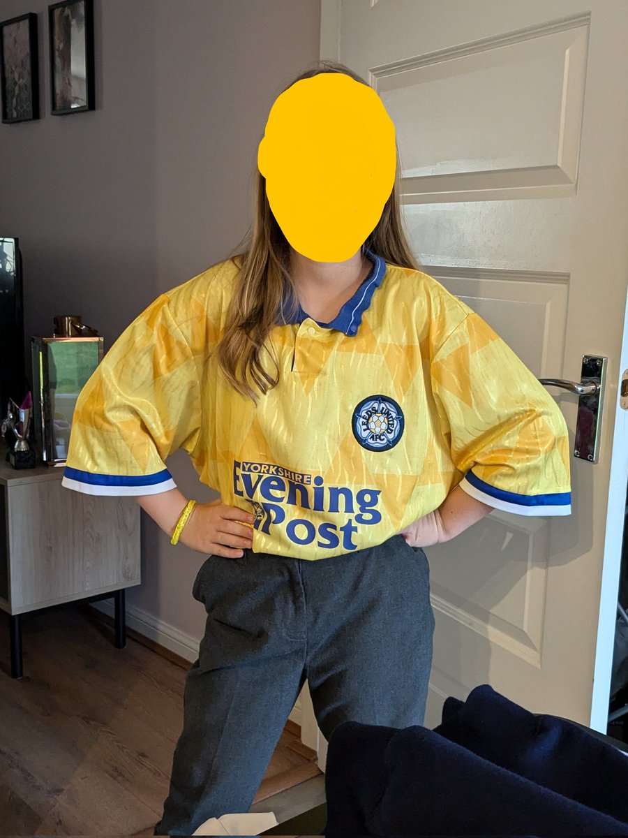 Wear yellow day at the youngest school today, seems appropriate.