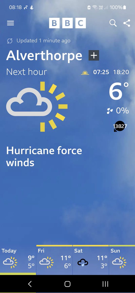 Have I suddenly found myself in Florida, not Wakefield?