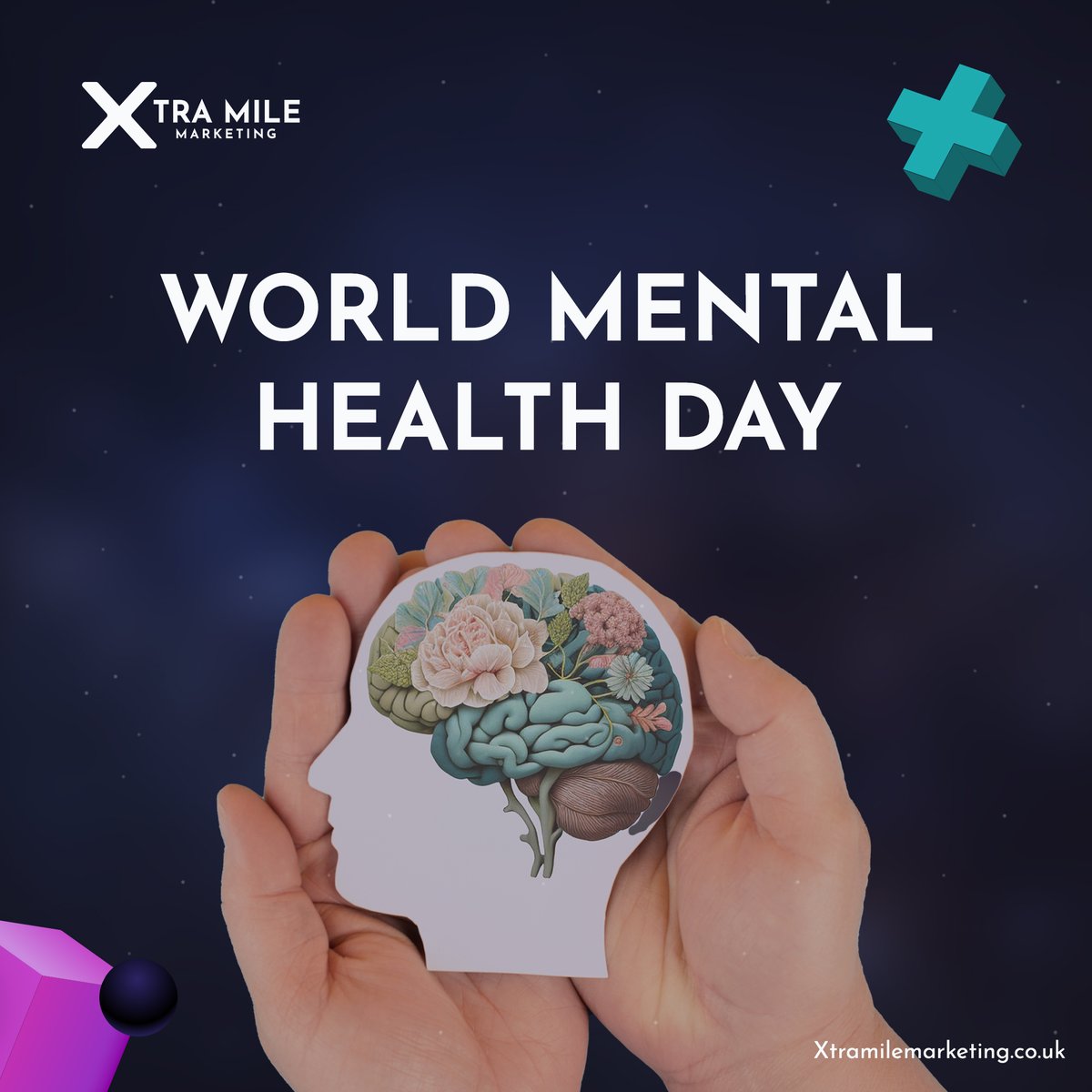 🧠 It’s #WorldMentalHealthDay! At Xtra Mile Marketing, we believe in the power of talking about mental health. 💚

Check in with colleagues today and remember: it's okay to not be okay. Together, let’s create a supportive workplace!

#MentalHealthMatters #XtraMileMarketing