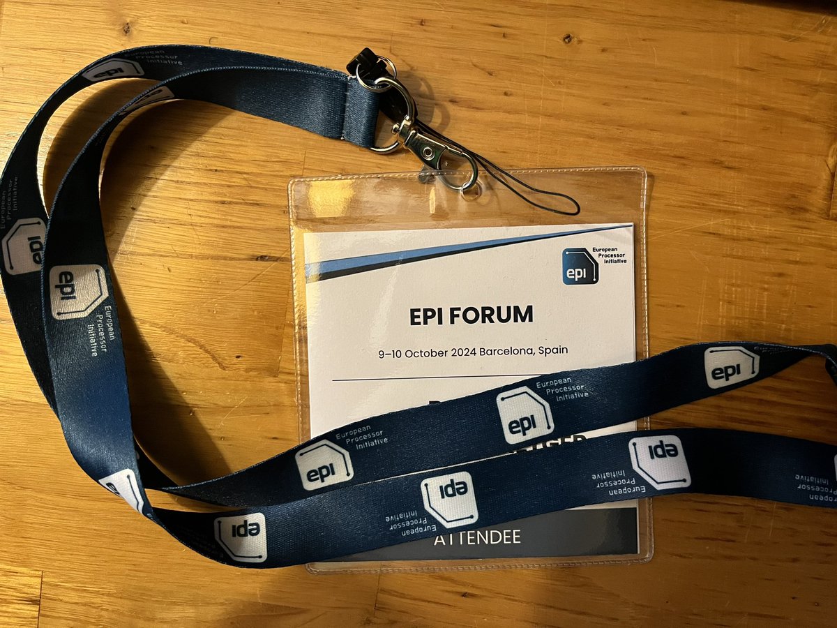 Vitamin-V Project (@vitaminvproject) on Twitter photo Good updates and very interesting talks at the <a href="/EuProcessor/">EU processor</a> Forum. Ready for day 2. #EPI #EUTech Good updates and very interesting talks at the <a href="/EuProcessor/">EU processor</a> Forum. Ready for day 2. #EPI #EUTech