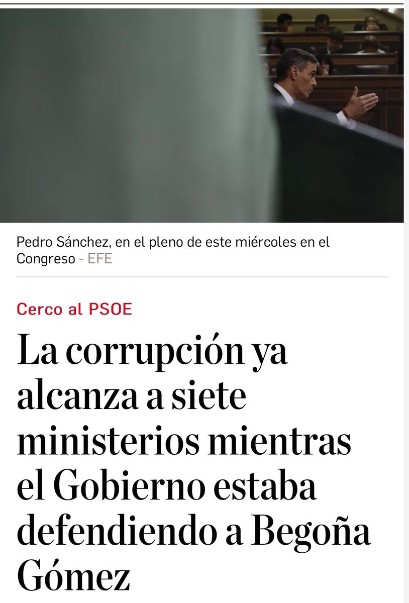 Todo el gobierno y todo el
<a href="/PSOE/">PSOE</a> tapando los negocios de la familia de Sánchez Corleone.  eldebate.com/espana/2024101…