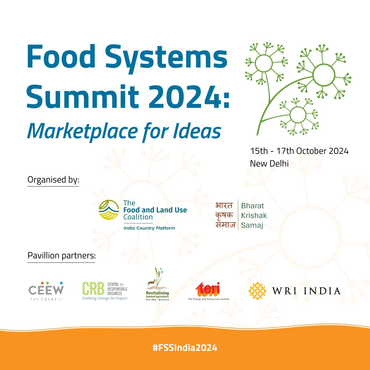 #sustainablefoodsystems #foodsecurity #nutritionsecurity #healthydiets #consumerchoices #sustainableagriculture #climateaction #valuechain #sustainablebusiness #farmtofork...

We will discuss all of these issues connected to #foodsystems @ #FSSIndia2024.
🔗bit.ly/3ZU4M7I