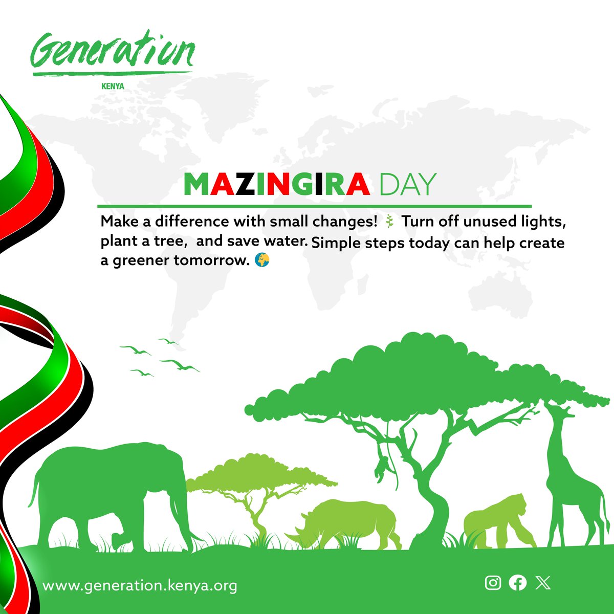 Happy #MazingiraDay! 🌎