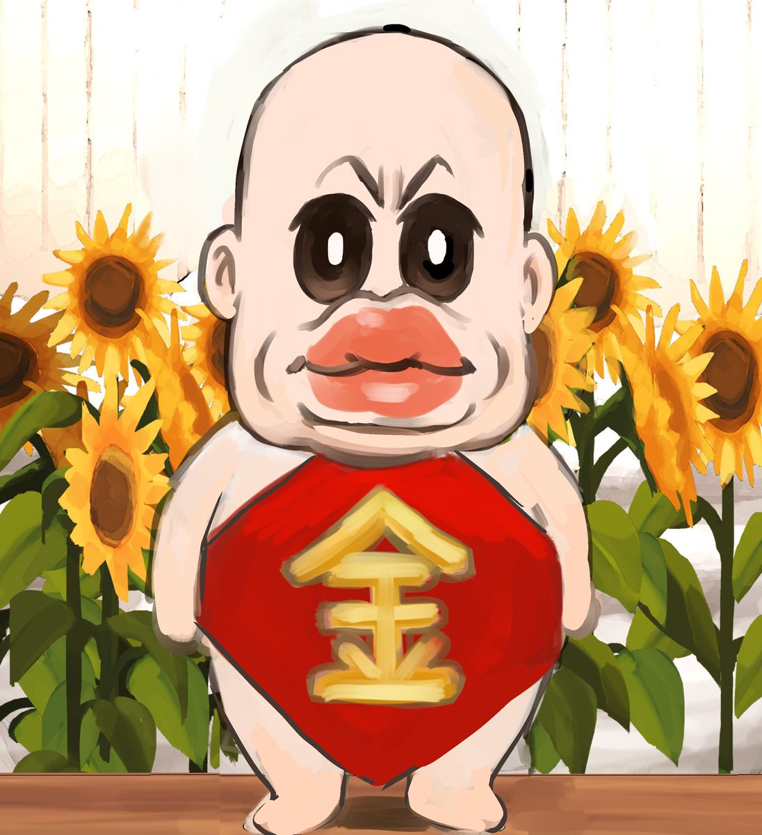 「だいぶ涼しくなったわね! 」|おてんば丼のイラスト
