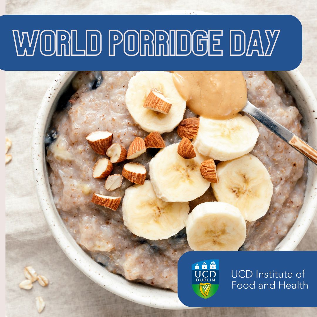 UCDFood&Health (@ucdfoodhealth) on Twitter photo Today is #WorldPorridgeDay Institute member Prof Fiona Dohan is part of the Healthy Oats project in collaboration with @Aberuni, <a href="/SwanseaUni/">Swansea University</a> & @Teagasc
Read more here: shorturl.at/q2DKh
@Doohancropslab @oatshealthy #healthyoats #porridge Today is #WorldPorridgeDay Institute member Prof Fiona Dohan is part of the Healthy Oats project in collaboration with @Aberuni, <a href="/SwanseaUni/">Swansea University</a> & @Teagasc
Read more here: shorturl.at/q2DKh
@Doohancropslab @oatshealthy #healthyoats #porridge