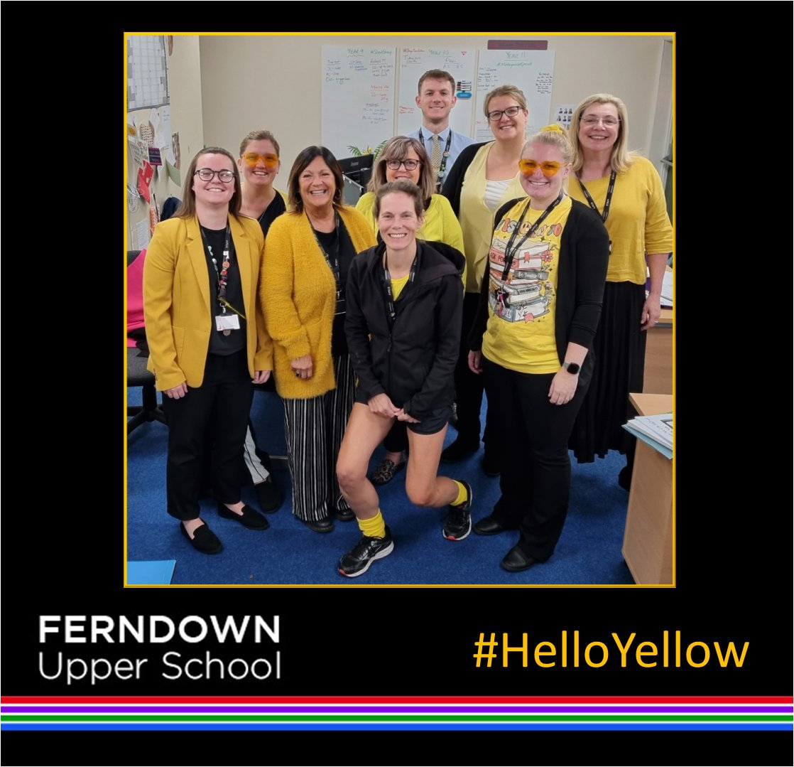 We're wearing yellow in support of <a href="/WMHDay/">WorldMentalHealthDay</a>  #WorldMentalHealthDay2024