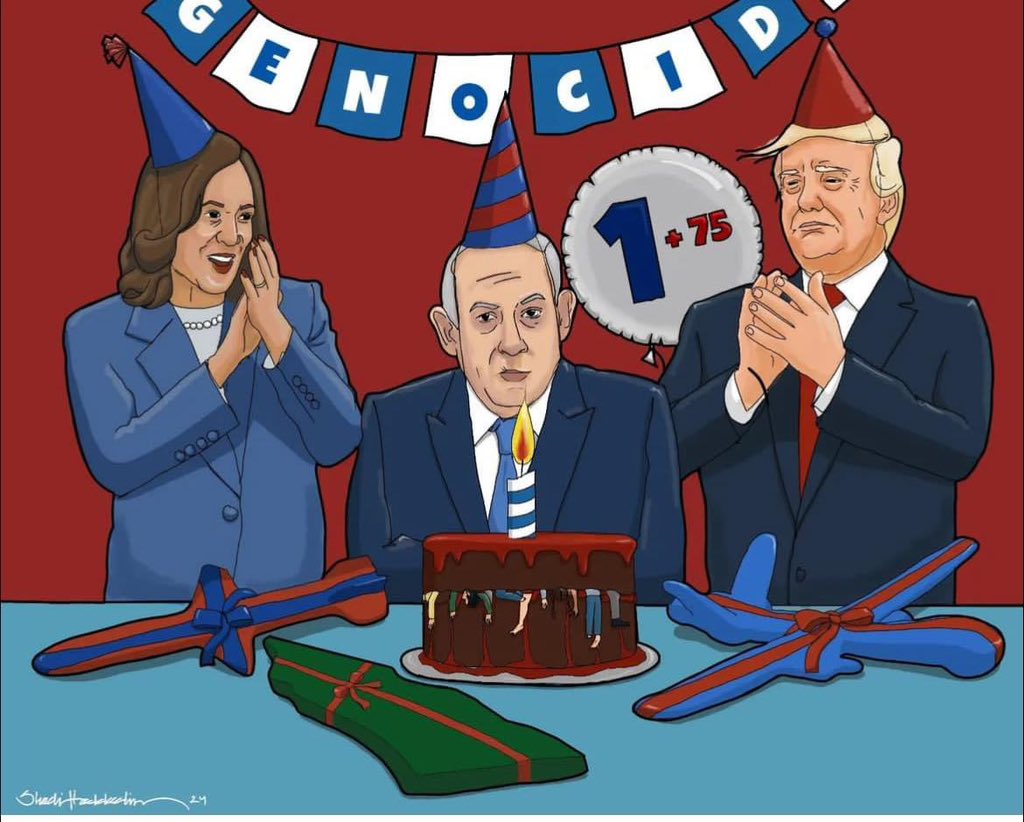 ONE YEAR OF GENOCIDE!