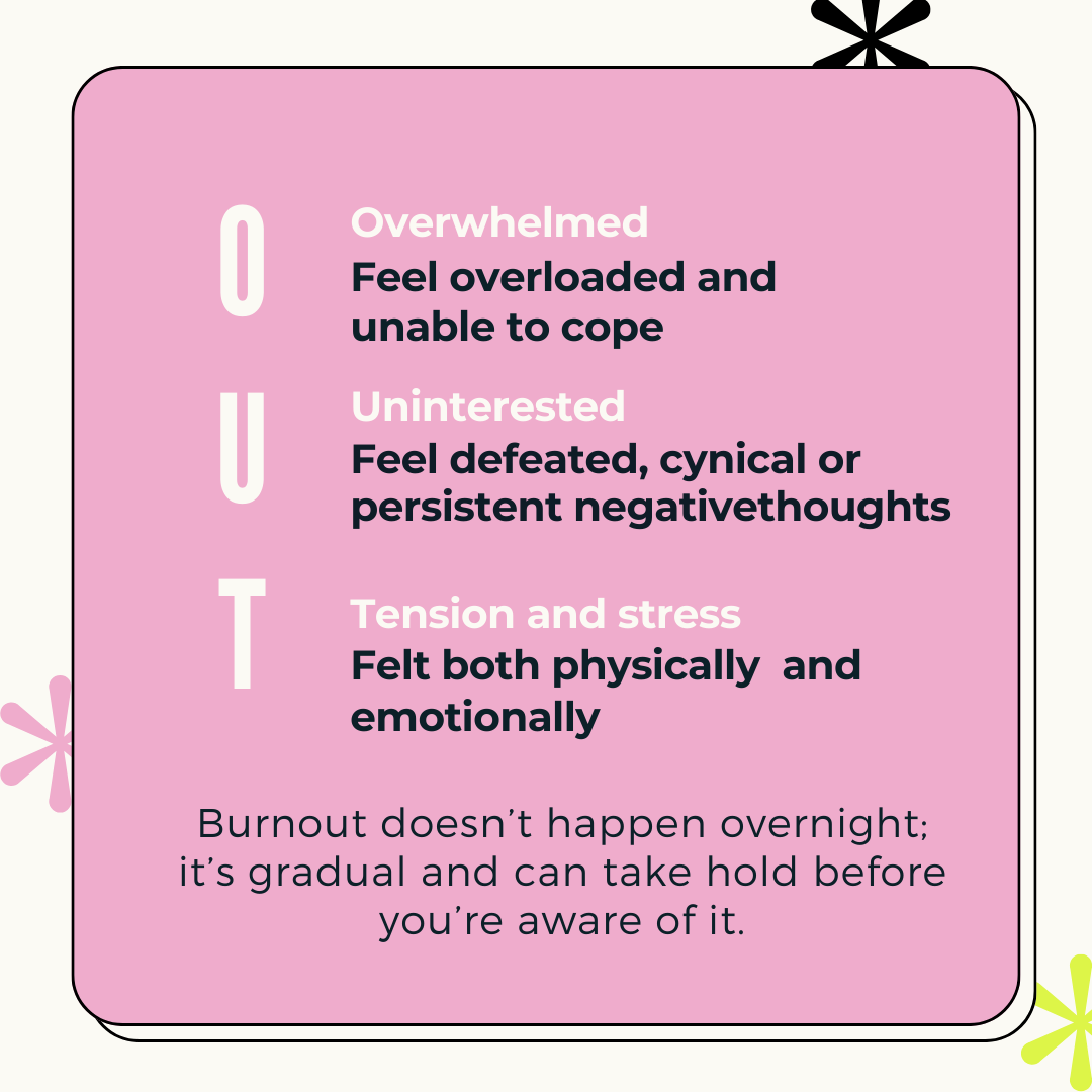 In our fast-paced world, more and more of us are experiencing chronic stress that leads to burnout. 😪 

Remember to prioritise both your mental health and the well-being of others.

For advice view the World Mental Health Day 2024 website: bit.ly/3Y8aOiS