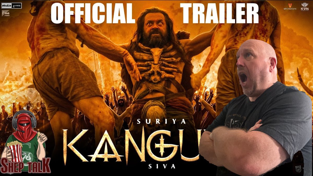 DarthShep's tweet photo. Up next on my reaction videos I have the full trailer of Kanguva! And boy you do not want to miss my reaction for this trailer so click that link below! @KanguvaTheMovie #Kanguva #sheptalk

Link to Reaction: https://t.co/FpIG9T0sm2 https://t.co/Fh5MmXWMRZ