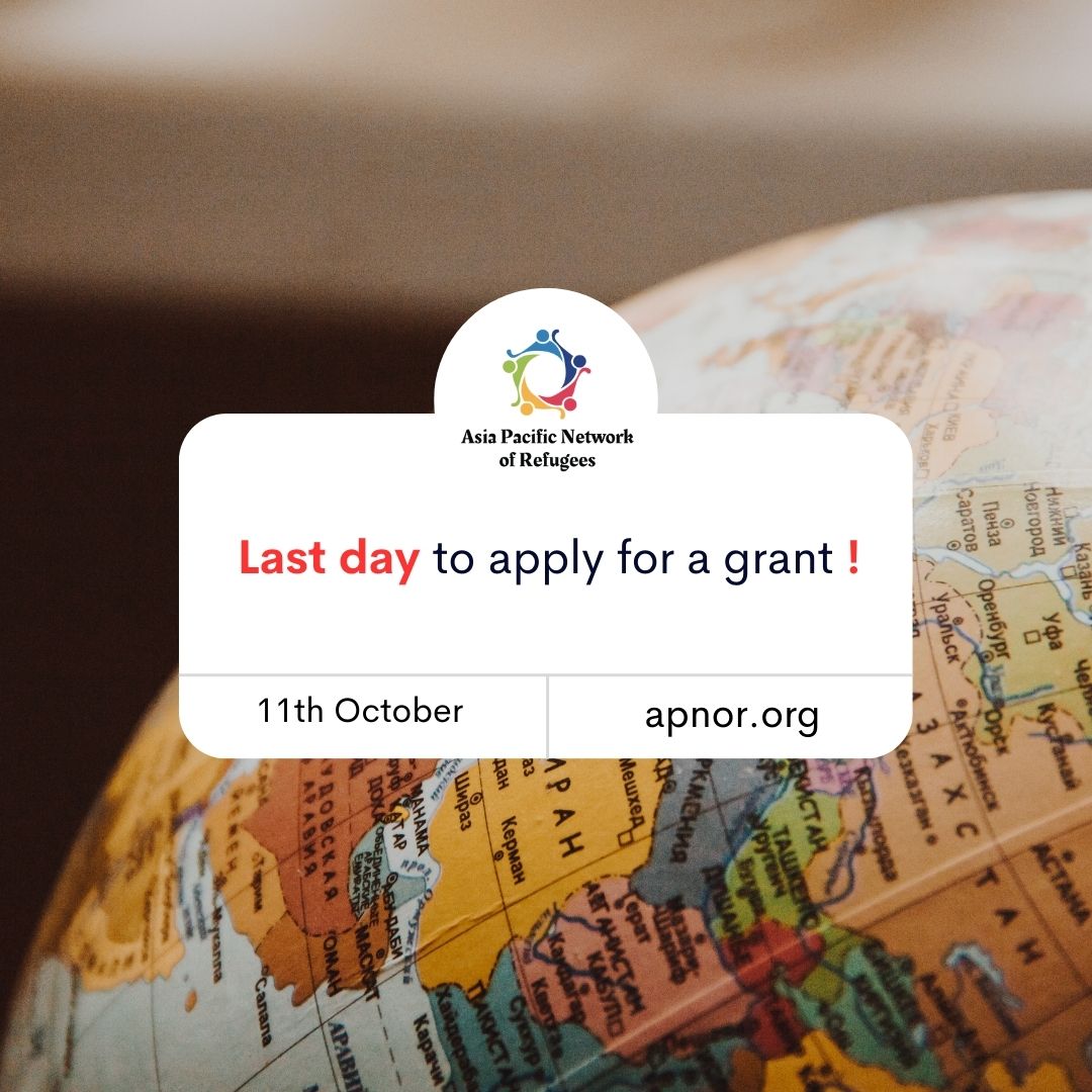Final call!

Last day to put in an application to our Refuge Leadership Alliance fund grant.

Apply here by Friday October 11th: apnor.org/refugee-leader…

#RLA #Refugees #LastCall #Fund #Grant