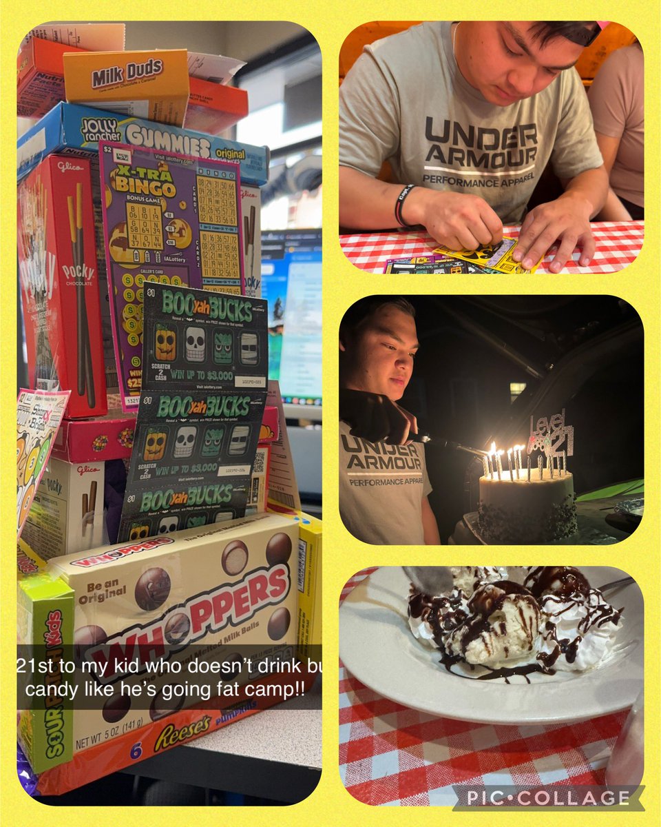 Turning 21 doesn’t always mean one should go buy a beer.  Sometimes it can be ice cream, cake, lotto tickets and axe throwing.  So proud of this kid and the guy he is turning out to be!