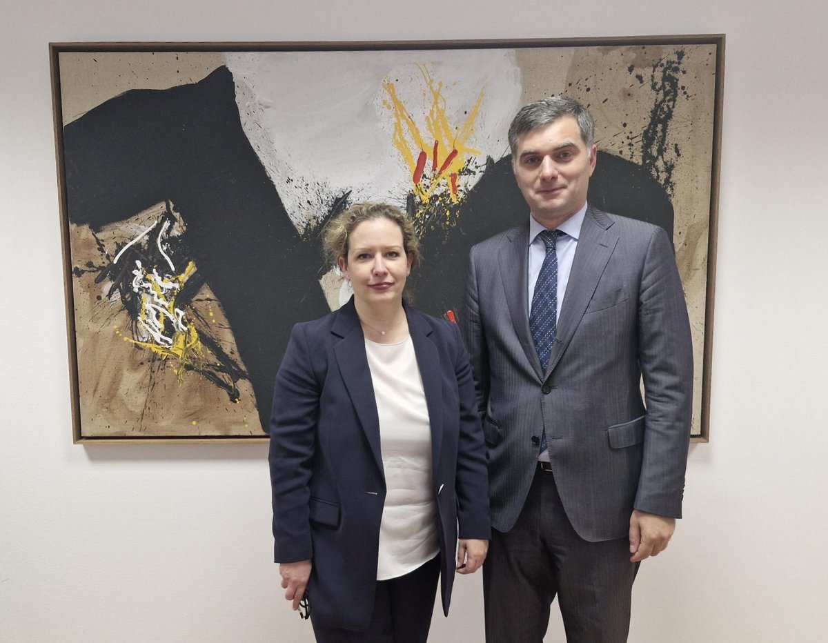 Vato Makharoblishvili (@ambvatom) on Twitter photo Great to catch up with my 🇭🇷colleague Ambassador <a href="/IrenaAndrassy/">Irena Andrassy</a>.
We discussed the key topics of Georgia's🇬🇪 #EU🇪🇺 path.
Grateful for #Croatia's 🇭🇷 continuous support to #Georgia🇬🇪. Great to catch up with my 🇭🇷colleague Ambassador <a href="/IrenaAndrassy/">Irena Andrassy</a>.
We discussed the key topics of Georgia's🇬🇪 #EU🇪🇺 path.
Grateful for #Croatia's 🇭🇷 continuous support to #Georgia🇬🇪.