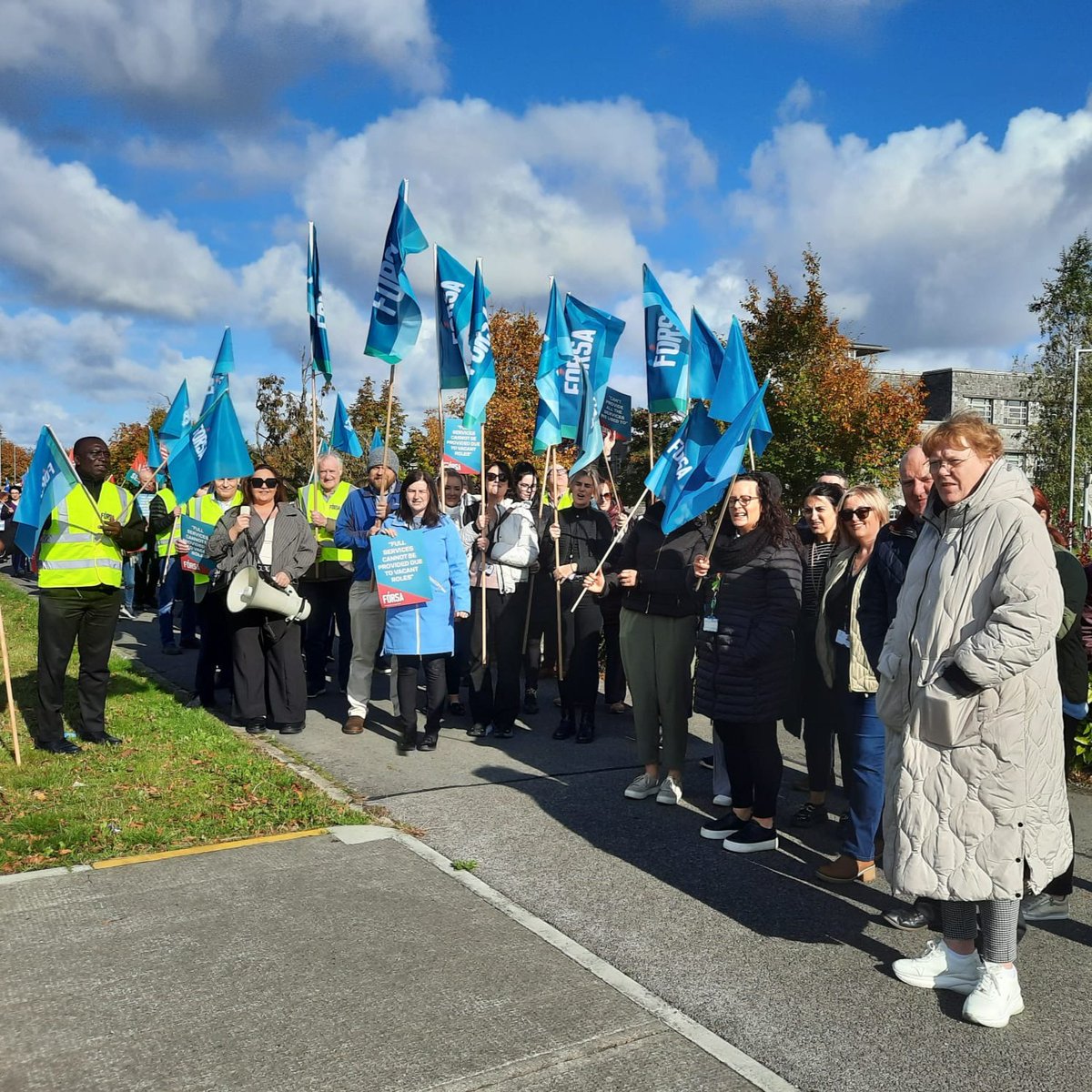 Fórsa trade union tweet media