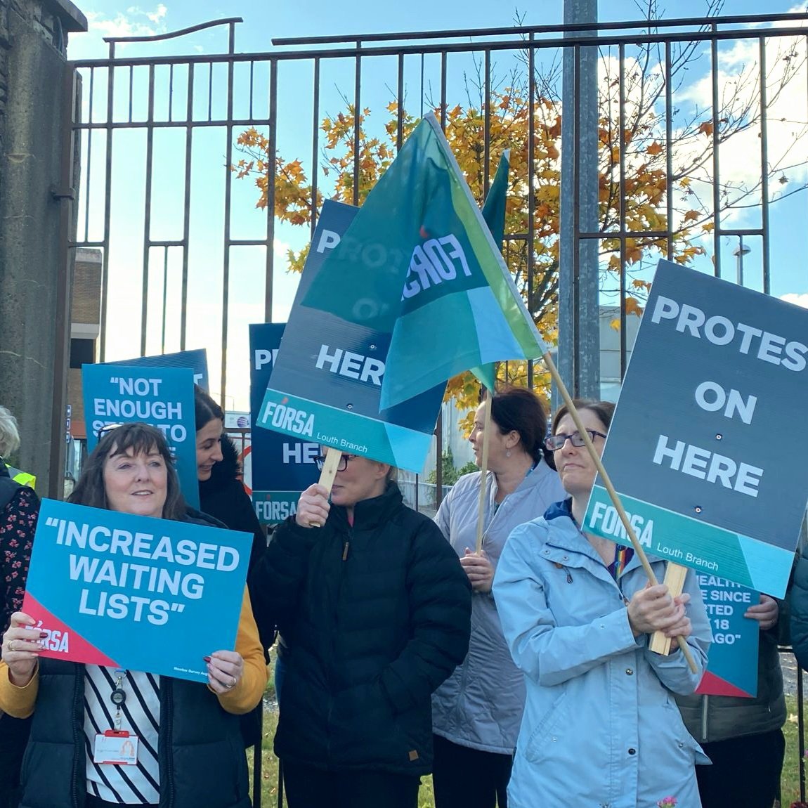 Fórsa trade union tweet media