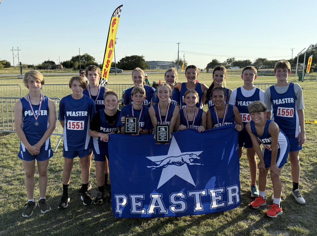 Congrats on some big wins yesterday for our Greyhound Cross Country teams.