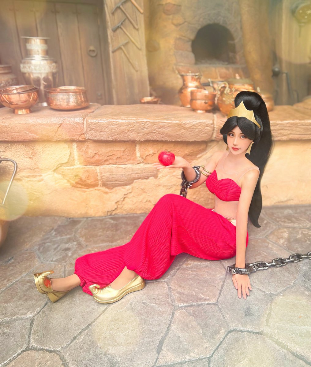 囚われの赤ジャスミン🍎⛓️⌛️ #Dハロ仮装2024