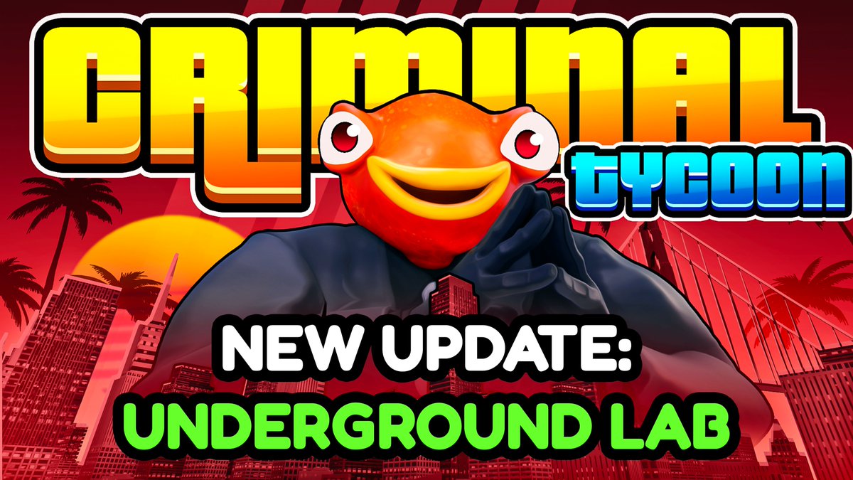 FrostmouseDev's tweet image. CRIMINAL TYCOON UPDATE!

First big content update!
🧪Underground Lab
⚔️Find new unique weapons and items.
🤖Fight against 2 new enemy types.
Lots of more small changes, you can find the full patchnotes in our discord!

📌1536-9614-0921
