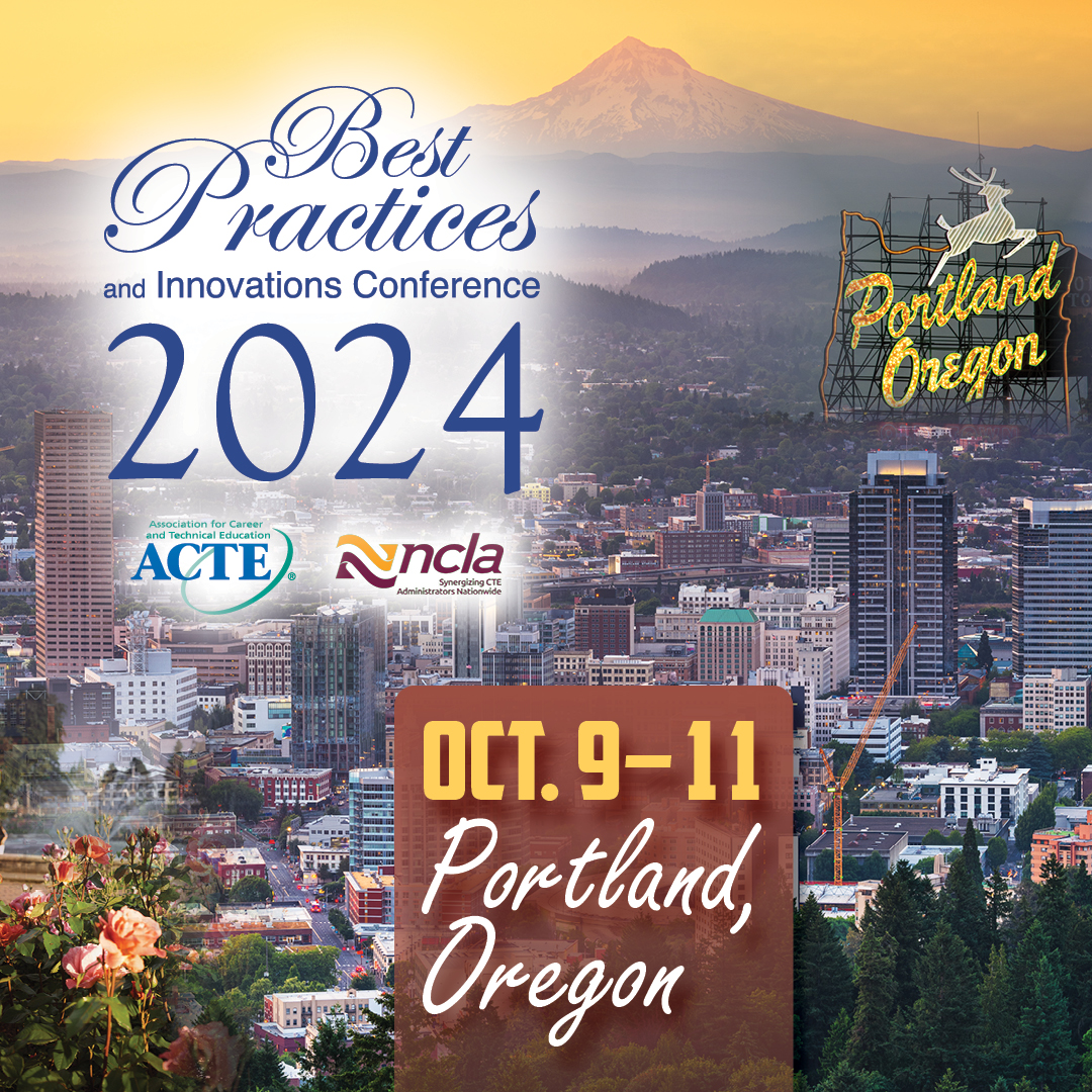 From keynotes to breakout sessions, The Best Practices and Innovations in CTE Conference, co-hosted with <a href="/NCLA_CTE/">NCLA</a>, is packed with inspiration and actionable insights! Use #BPCTE24 to share your experience.