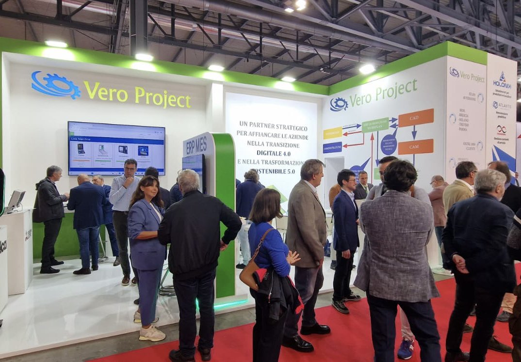 veroproject_it's tweet photo. Secondo giorno di @BIMU2024
Vero Project è sempre al tuo fianco per ottimizzare i tuoi processi produttivi. Vieni a scoprire come possiamo aiutarti a raggiungere l’efficienza che desideri. Ti aspettiamo per esplorare insieme le migliori soluzioni! Pad. 15 Stand F31 #VeroProject https://t.co/jurgfgqJCP
