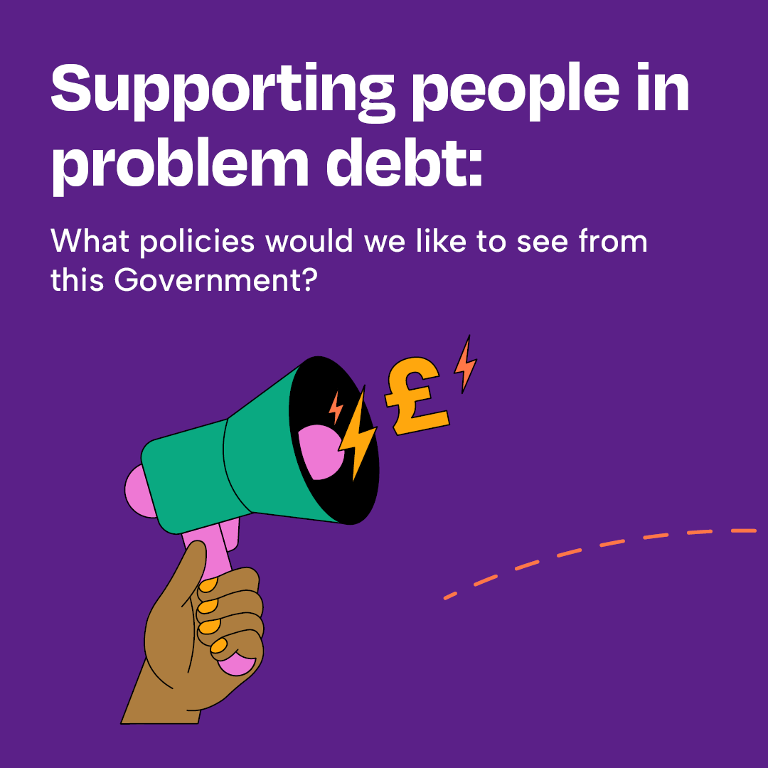 StepChange's tweet photo. What policies would we like to see from this Government? 👀📢

Find our top 6 policy asks below 👇

1) Modernise council tax debt collection to support better outcomes for people in debt

2) Introduce statutory regulation for bailiffs to improve standards https://t.co/qadoihgeeM