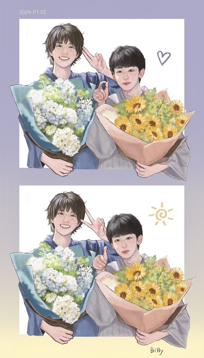 Billy090898's tweet photo. 夏天🌿

#ひだキコ
#ひだまりが聴こえる 
#中沢元紀
#小林虎之介 https://t.co/74JCia4pxa