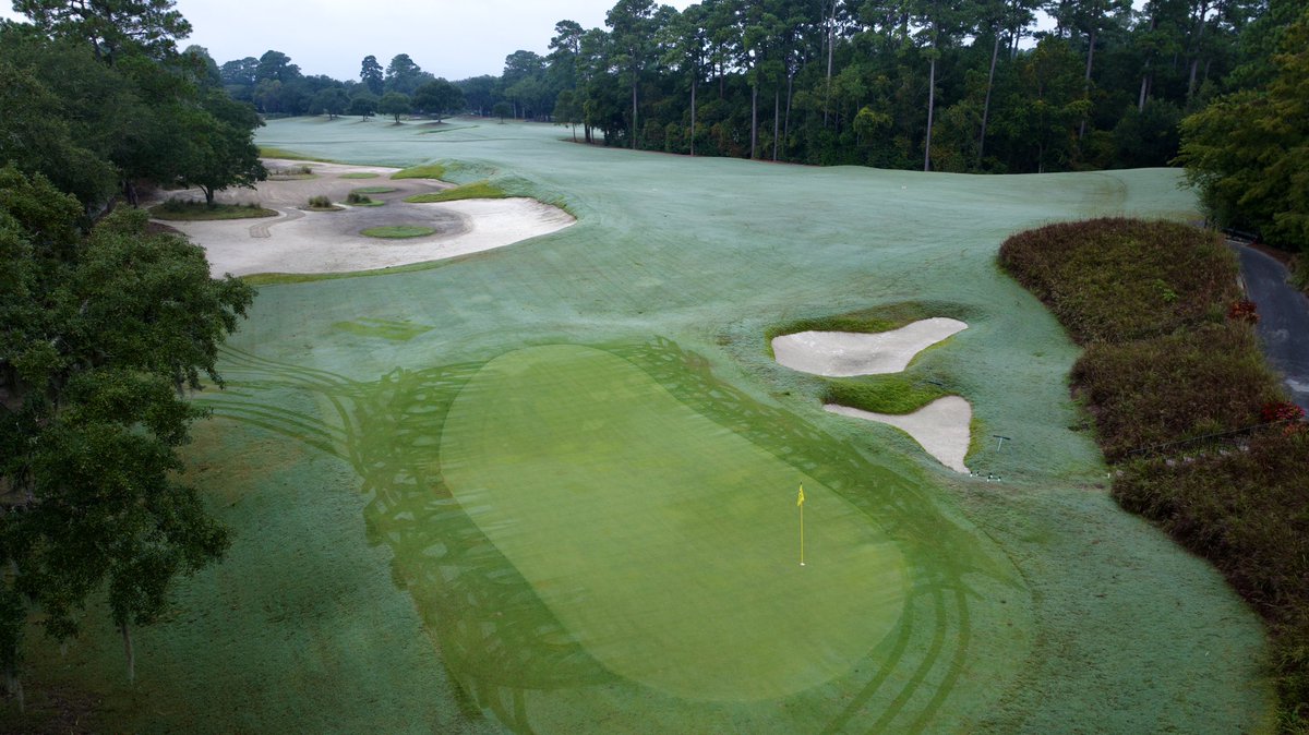 CaledoniaGolfFi's tweet image. 👀 From Above The Par 5 10th. Mike Strantz Design 😎 @MyrtleBeachGolf @GolfCrusade @golfweek #MikeStrantzDesign #MyrtleBeachGolf #Hammockcoastgolftrail #Pawleysisland