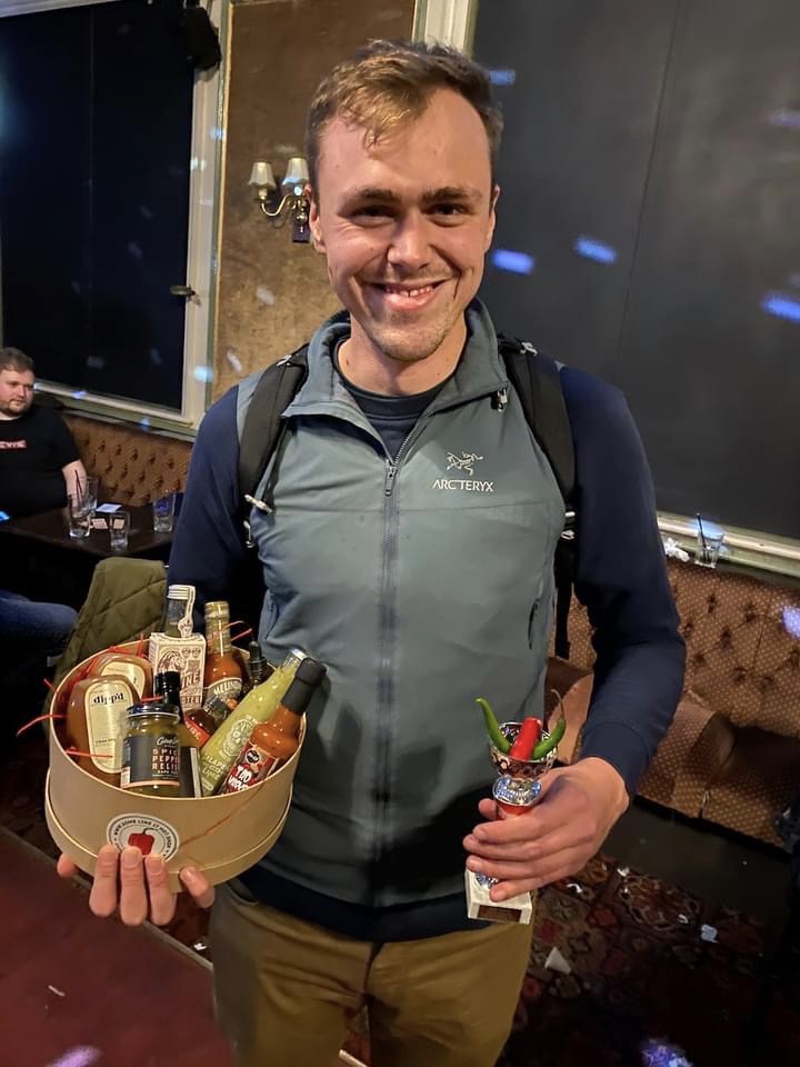 The 10th Annual Chilli Sauce Championships take place Sunday 20th October at #Balham Bowls Club!
Opens at 2pm, with tastings between 3pm and 5pm, and winners announced at 6pm.
For more info and to enter your sauce, visit chillisaucecomp.com