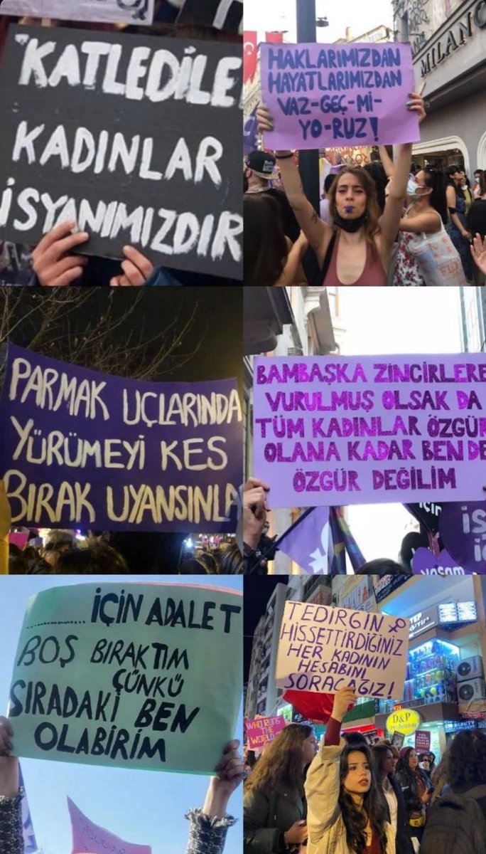 As Turkish women, we're tired of living with this kind of fear every day. We want to live humanly and laws that protect us. Please hear our voice #TurkishWomenNeedHelp
#turkishwomenareindanger