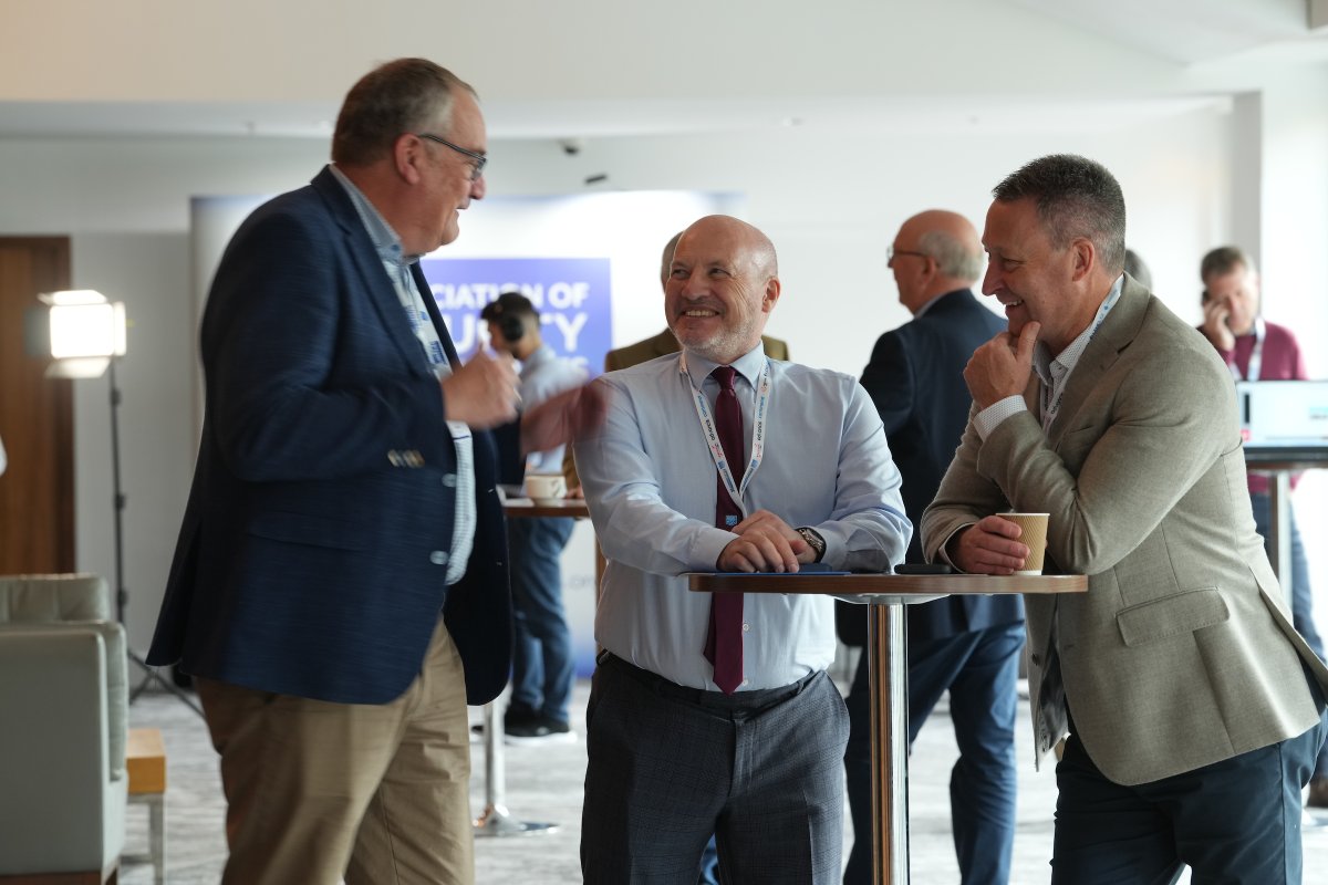 assocsecurity's tweet image. Now is the time to connect with our incredible exhibitors and sponsors and look at the latest developments in the sector.

Learning, networking, and catching up with colleagues – all over lunch.

#CONSEC #CONSEC2024 #30thCONSEC #ASCAnnualEvent #SupplyChain #Security