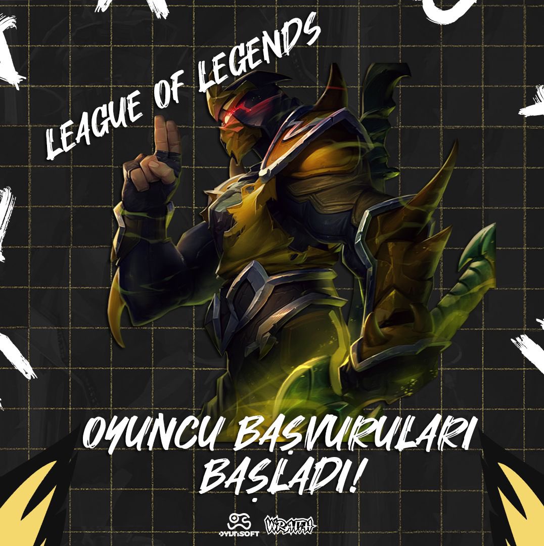 🎮 Espor Takımımıza Katılmak İster misin? 🎮

League of Legends sahnesinde kendini göstermek ve başarıya giden yolda bizimle yürümeye hazır mısın?

🏆 Başvuru formuna ulaşmak için bize mesaj atman yeterli olacaktır. 

Son başvuru tarihi: 16.10.2024