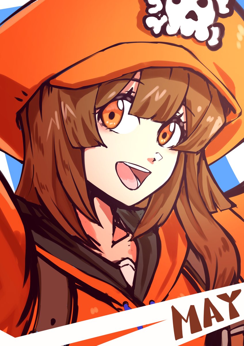 なんかあげる用でギルティよりメイちゃん描きました。