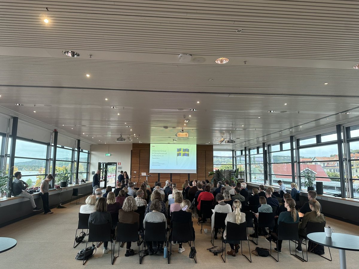 Annika Malmgren presenterar svenska data på iGAS vid 2nd NPID.