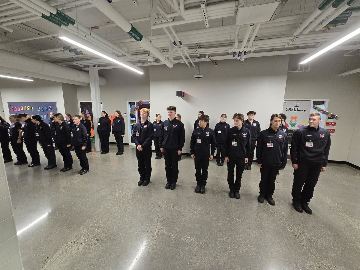 Rich Boggio (@romeoacadcoach) on Twitter photo Emergency medical pathway seniors, in their new gear, get pointers on how to best present themselves. Soon, they will be in the field earning clinical hours and getting ready to pass their EMT certification test in the spring. <a href="/RomeoHighSchool/">RomeoHighSchool</a> <a href="/RomeoHHP/">Health Human & Public Service Academy At Romeo</a> <a href="/romeoschools/">Romeo Schools</a> <a href="/FordNGL/">Ford NGL</a> Emergency medical pathway seniors, in their new gear, get pointers on how to best present themselves. Soon, they will be in the field earning clinical hours and getting ready to pass their EMT certification test in the spring. <a href="/RomeoHighSchool/">RomeoHighSchool</a> <a href="/RomeoHHP/">Health Human & Public Service Academy At Romeo</a> <a href="/romeoschools/">Romeo Schools</a> <a href="/FordNGL/">Ford NGL</a>