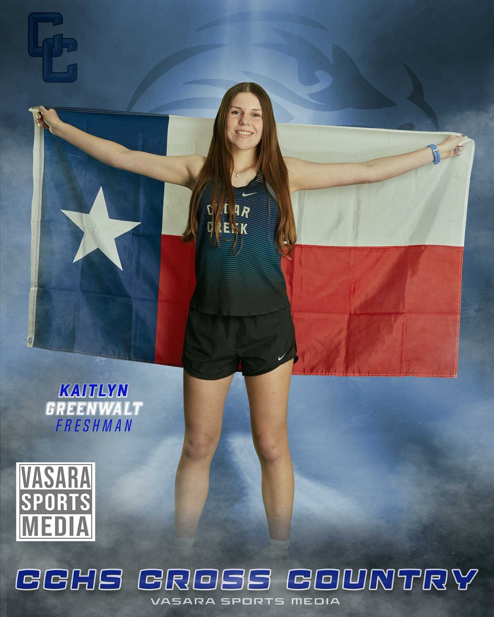 Vasaraphoto's tweet photo. District Meet Day!
📷Times Based On Event - Varsity
📷 Walter E Long Park
Meet Your XC Athlete:
Freshman - Kaitlyn Greenwalt
Banner &amp; Social Media Meet promo Sponsored by Vasara Sports Media.
#CreekisRising #nrhsch #Helpusrise #hereforourathletes
Please share! https://t.co/4iHMJpT5F3