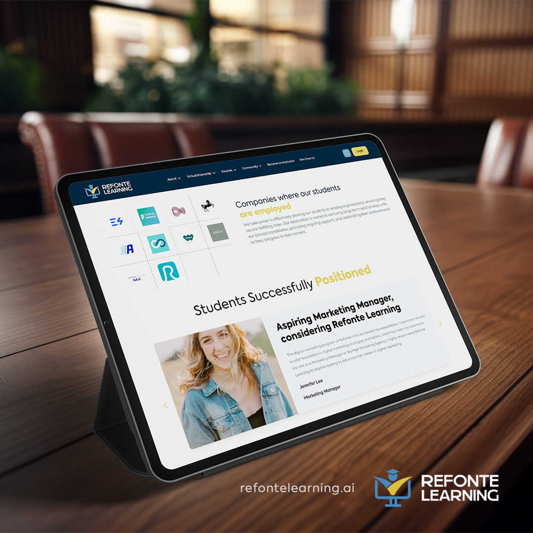refontelearnai's tweet image. We take immense pride in effectively placing our students in leading organizations.
We believe that success is a journey, and we’re here to support our students every step of the way.
refontelearning.ai
#refontelearning #refontelearningai #professionaldevelopment