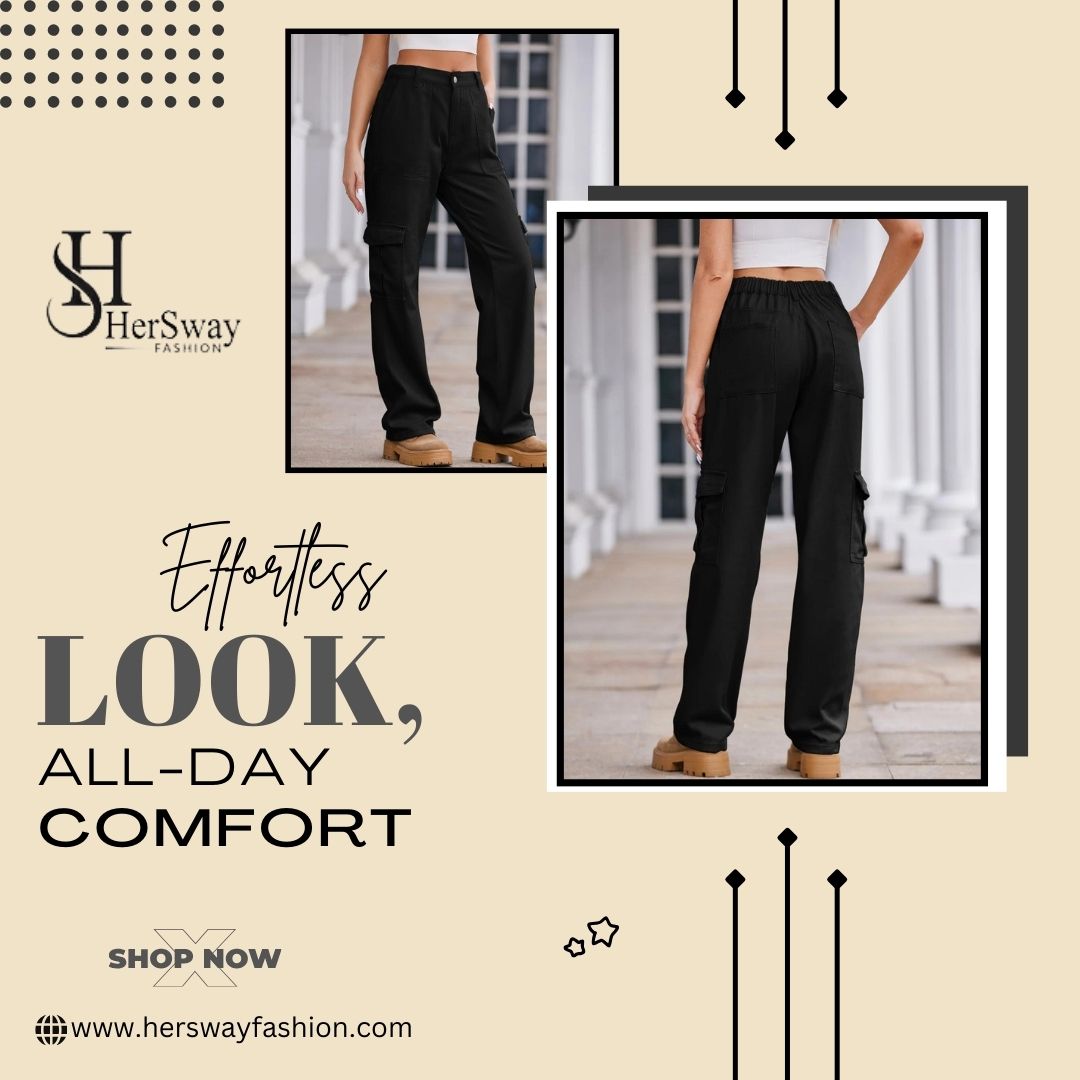herswayfashion's tweet image. These Straight Denim Cargo Pants are the perfect blend of utility and style. Featuring functional pockets and a relaxed fit, they’re designed for both comfort and practicality. 
🛍️ bit.ly/3U21w6F
.
.
.
.
#straightdenim #cargopants #utilitystyle #functionalfashion