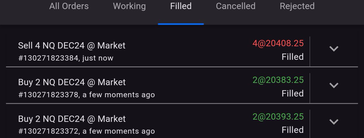 $NQ this was fun. Quick n easy #CPI