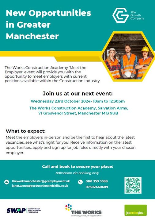 The Works Construction Academy 'Meet the Employer' event
